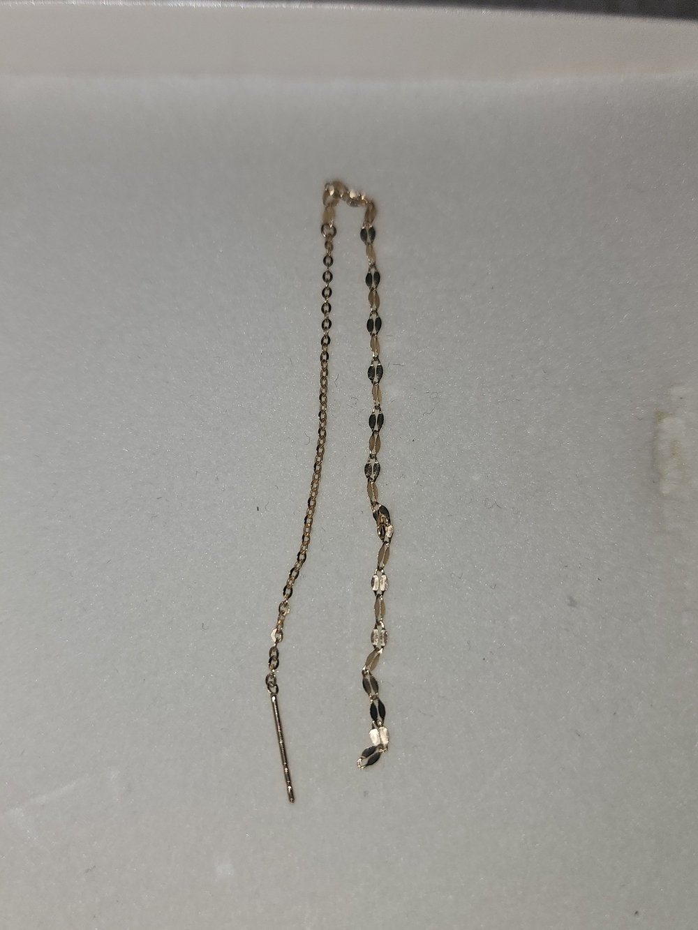 Delicate Gold Threader Earring - Jewelry